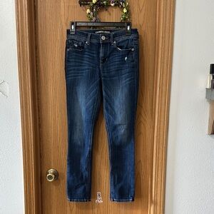 Express Dark Blue Skinny Jeans